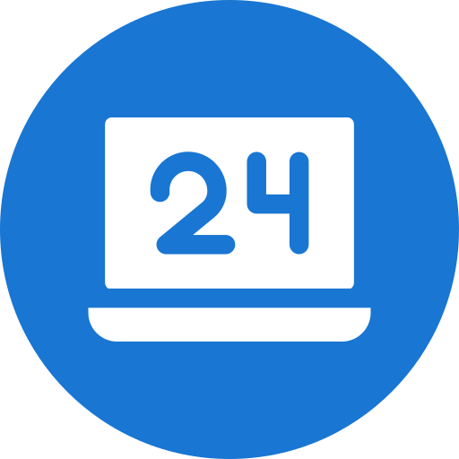 24 stunden kostenlos Icon 24 stunden kostenlos Icon