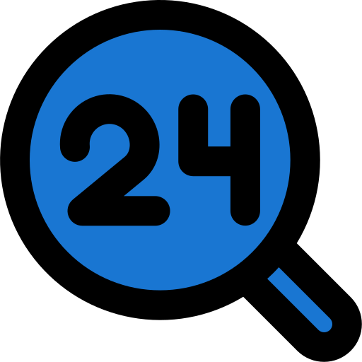24 hours free icon 24 hours free icon