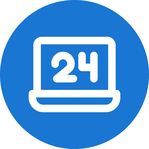 24 stunden kostenlos Icon 24 stunden kostenlos Icon