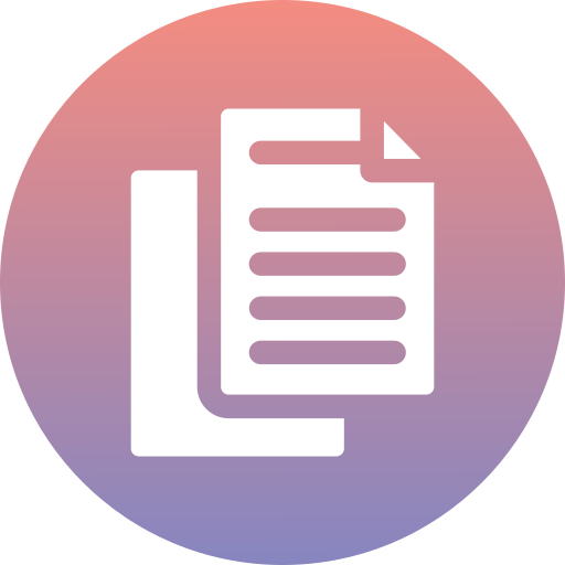 Document Generic Flat Gradient icon