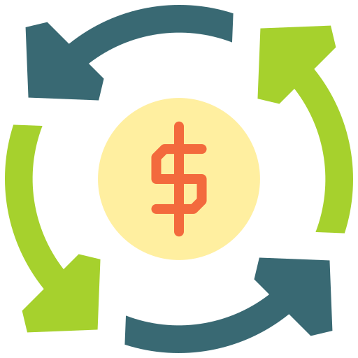 Circular economy Good Ware Flat icon