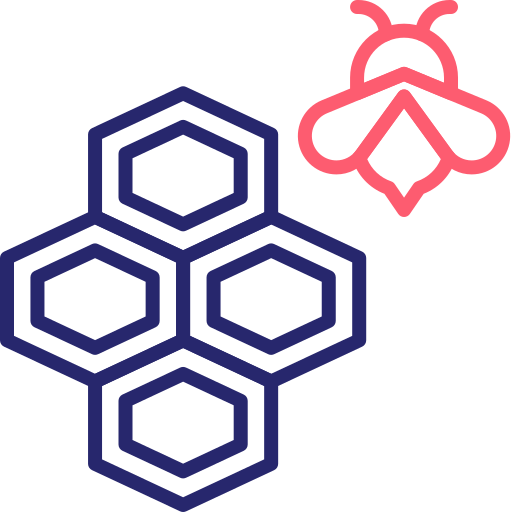 Honeycomb free icon Honeycomb free icon