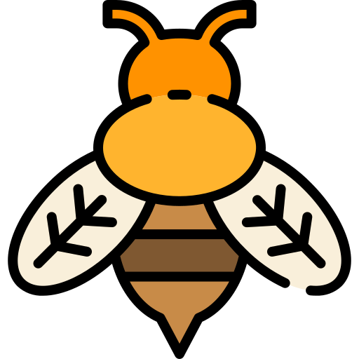 abeja icono gratis