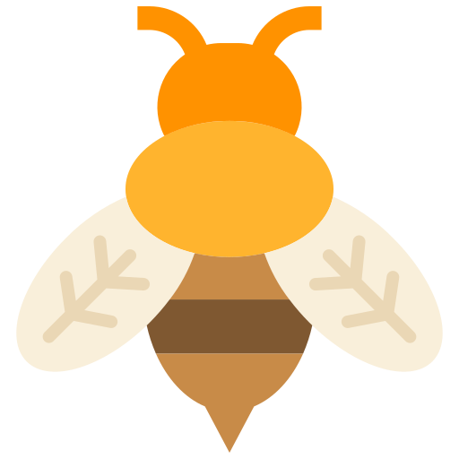 Bee free icon Bee free icon