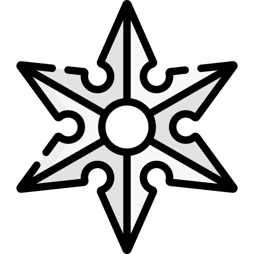 shuriken icono gratis