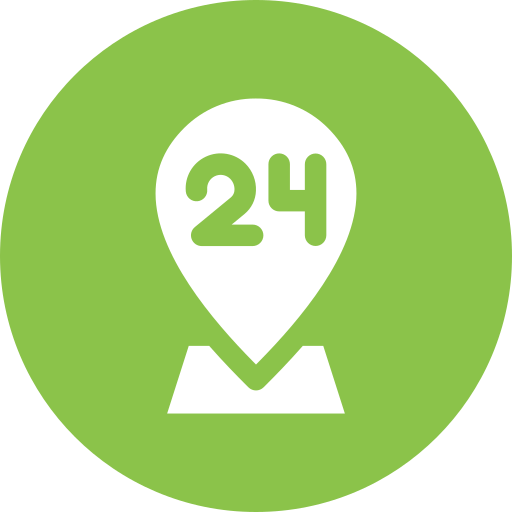 24 hours free icon 24 hours free icon