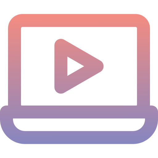 reproductor de video icono gratis