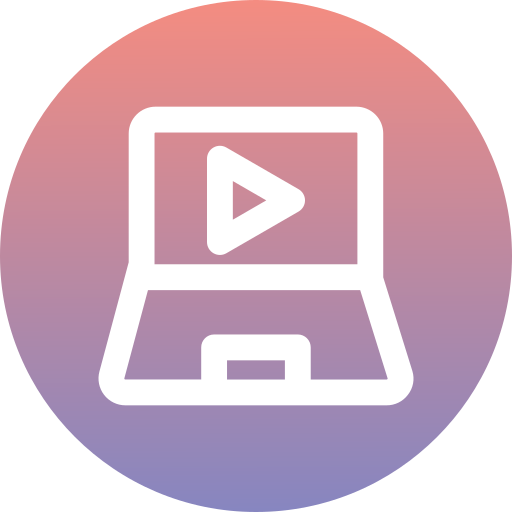 reproductor de video icono gratis