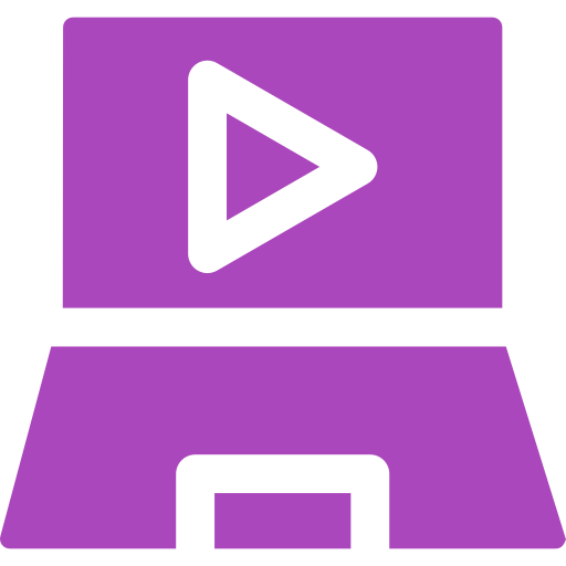 reproductor de video icono gratis