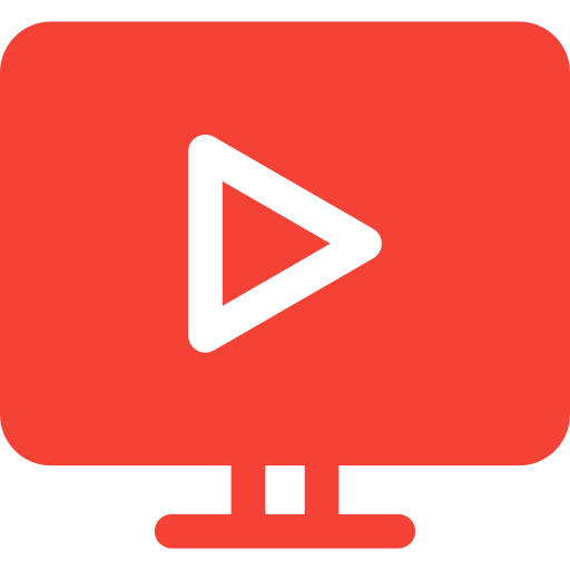 reproductor de video icono gratis