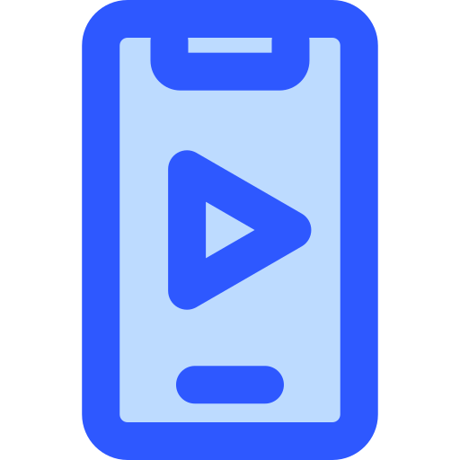 reproductor de video icono gratis