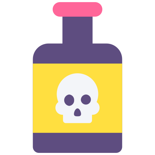 Poison Good Ware Flat icon