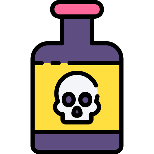 Poison Good Ware Lineal Color icon