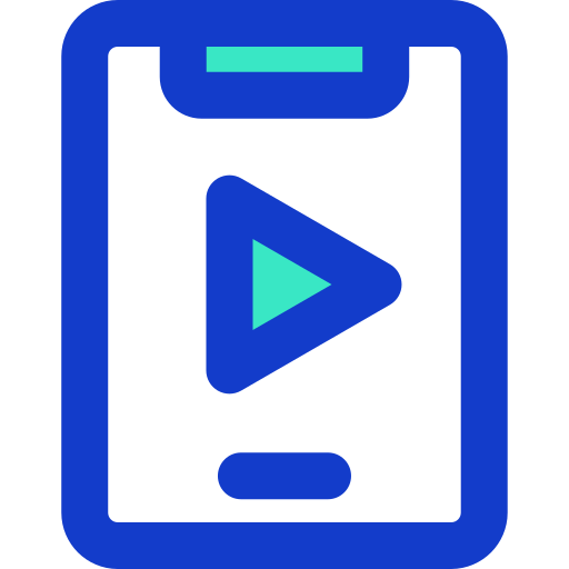 reproductor de video icono gratis