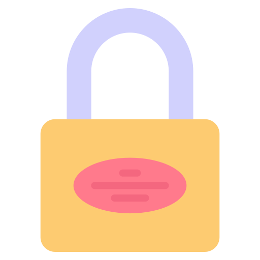 Padlock Good Ware Flat icon