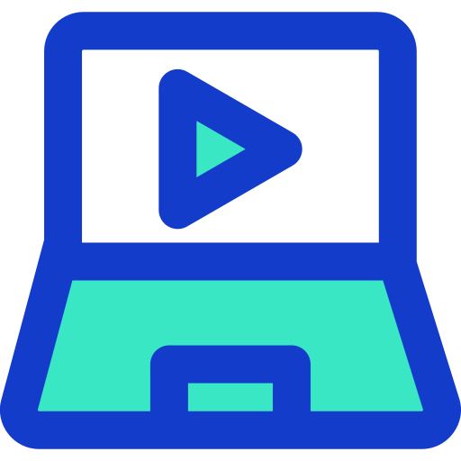 reproductor de video icono gratis