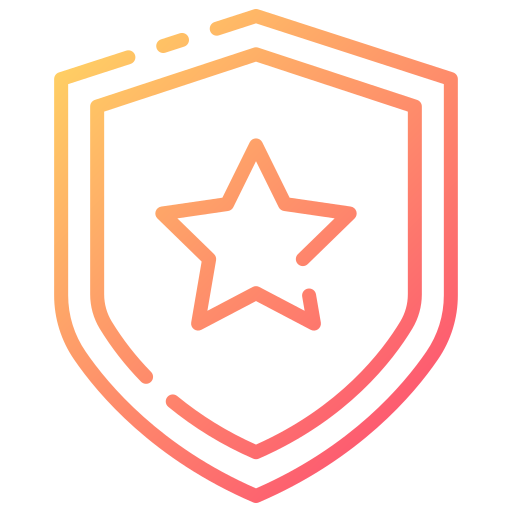 placa de policía icono gratis