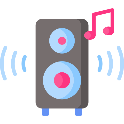 altavoz icono gratis