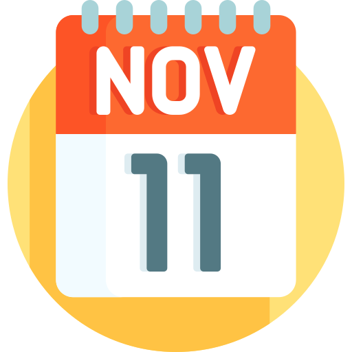 noviembre icono gratis