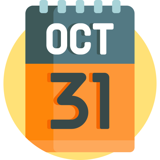 octubre icono gratis