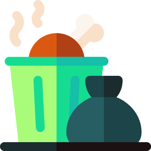 Food waste Basic Rounded Flat icon