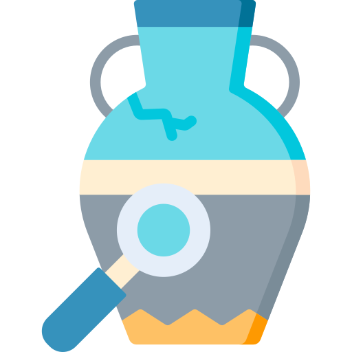 arqueología icono gratis