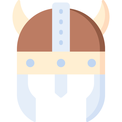 Viking helmet Special Flat icon