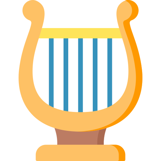 lyre Icône gratuit