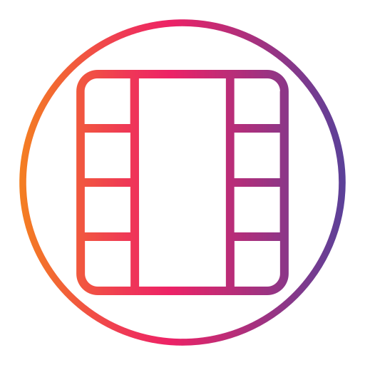 película icono gratis