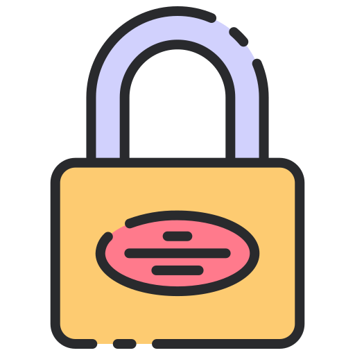 Padlock Good Ware Lineal Color icon