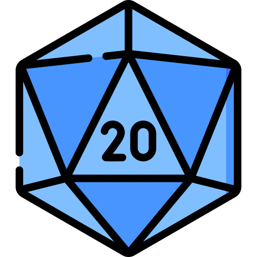 d20 icono gratis