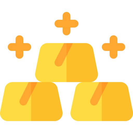 Слиток золота бесплатно иконка