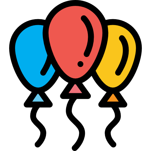 Надувные шары бесплатно иконка Надувные шары бесплатно иконка