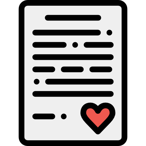 lettre d'amour Icône gratuit lettre d'amour Icône gratuit