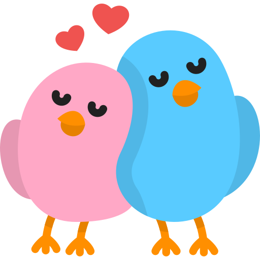 Love birds - Free animals icons