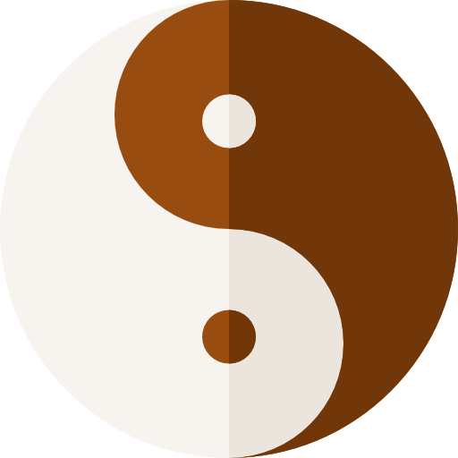 yin yang icono gratis