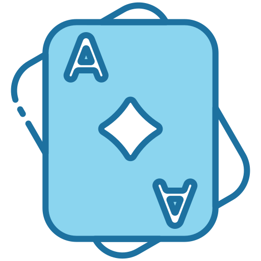 Ace Of Diamonds Icon Generic Blue