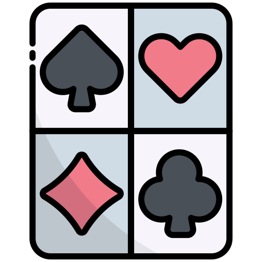 cartas de póquer icono gratis