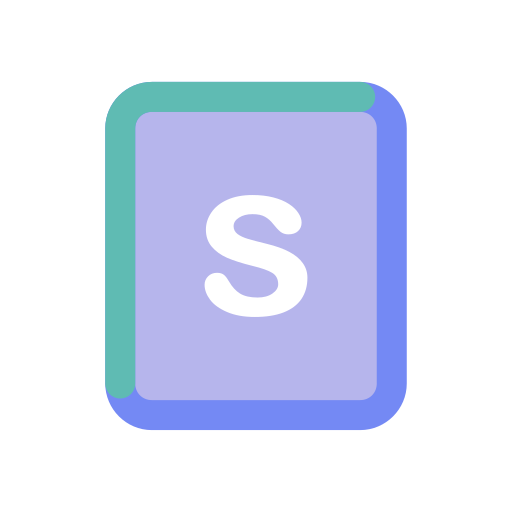 Letter s - Free shapes and symbols icons