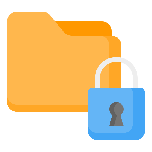 protección de datos icono gratis