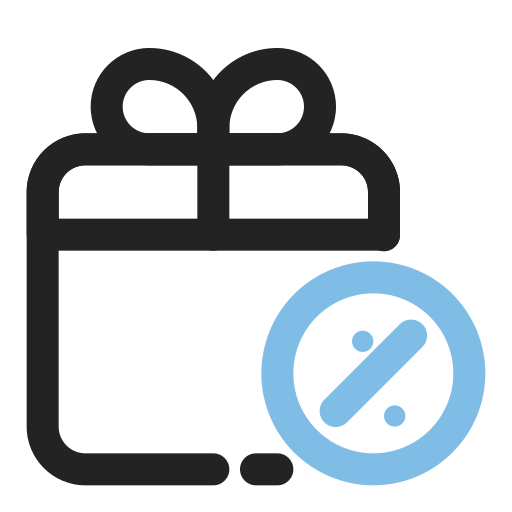 caja de regalo icono gratis