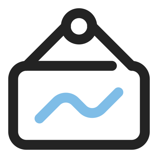 Sign free icon