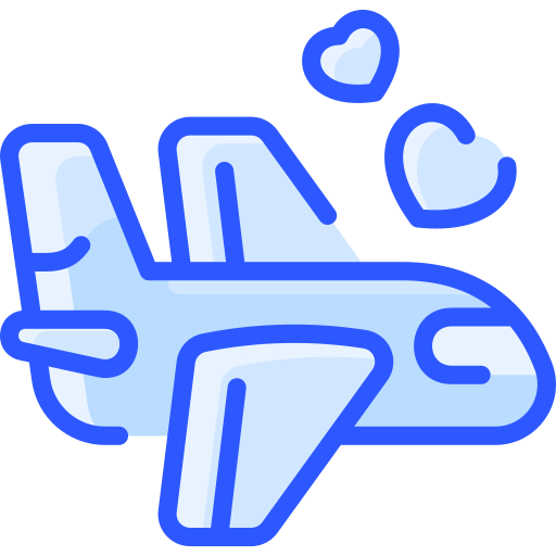 avión icono gratis