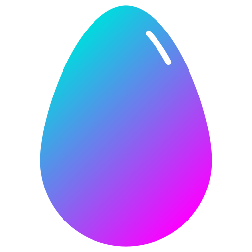 Egg Generic Flat Gradient icon