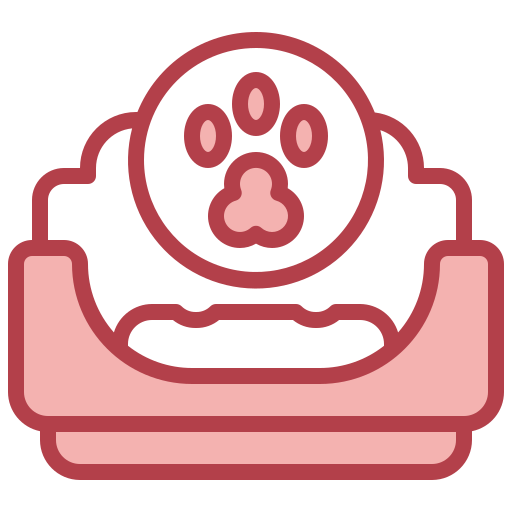 cama para mascotas icono gratis