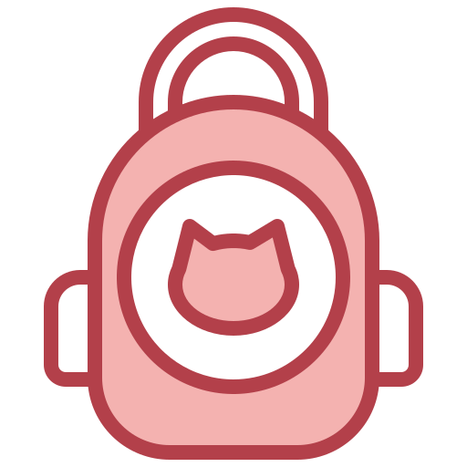 Pet carrier free icon