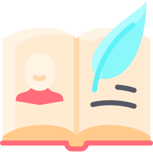 biographie Icône gratuit biographie Icône gratuit