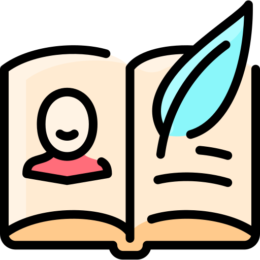 biographie Icône gratuit biographie Icône gratuit