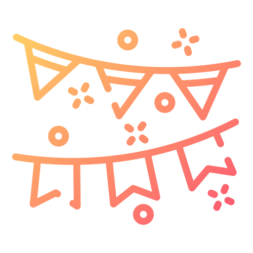 guirnaldas icono gratis