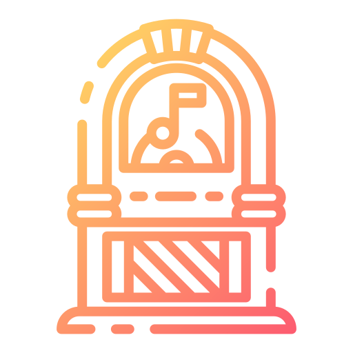 tocadiscos tragamonedas icono gratis